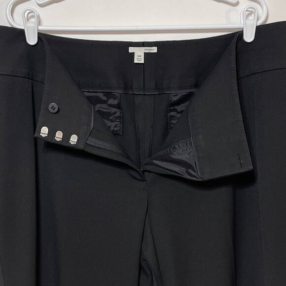 Halogen Pants Womens Plus 16W Black Straight Leg Stretchy Chino Trousers 40x33 - Picture 10 of 10